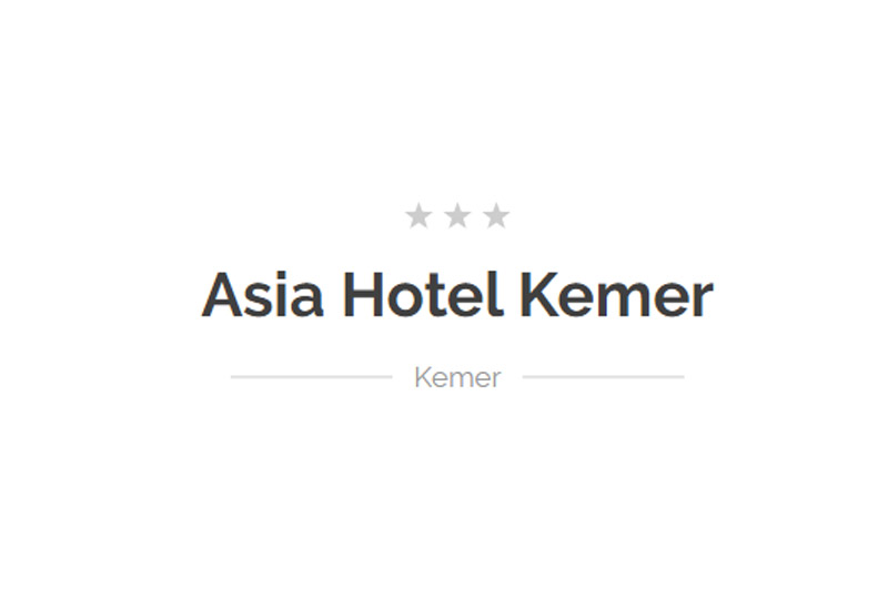 ASIA HOTEL BELDİBİ